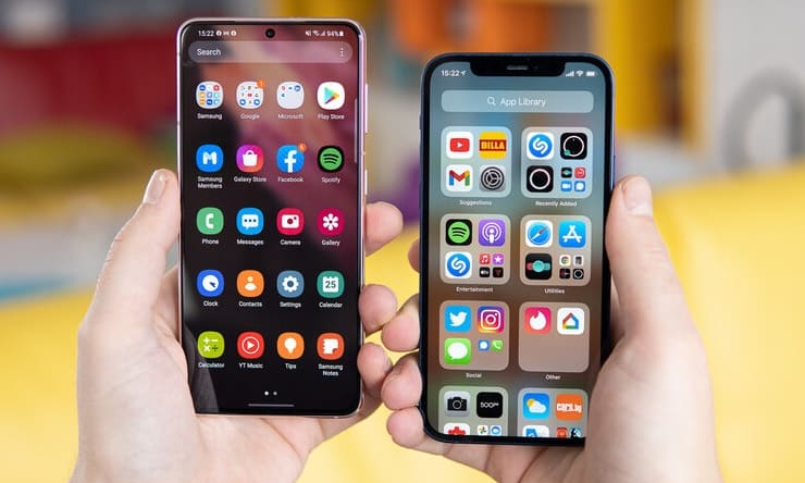 Выбор топового смартфона по лучшей цене: Samsung S22 или iPhone 12?